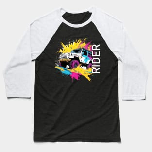 Rider vintage retro design Baseball T-Shirt